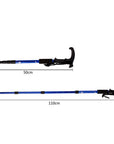 4-Section Adjustable Cane Walking Stick Trekking Poles Trail Ultralight-simitter01-Bargain Bait Box