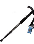 4-Section Adjustable Walking Stick For Hiking Walking Trekking Trail Sticks Pole-simitter01-Black-Bargain Bait Box