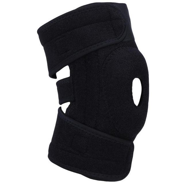 4 Spring Support Knee Pads Silicone Non-Slip Breathable Climbing Sports Leg Knee-gigibaobao-Black-Bargain Bait Box