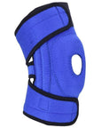4 Spring Support Knee Pads Silicone Non-Slip Breathable Climbing Sports Leg Knee-gigibaobao-Blue-Bargain Bait Box