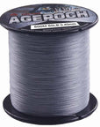 4 Strands 500M Braided Fishing Line 6-100Lb 13 Colors Available Multifilament-AGEPOCH Fishing Tackle Co., Ltd.-Dark Grey-0.6-Bargain Bait Box