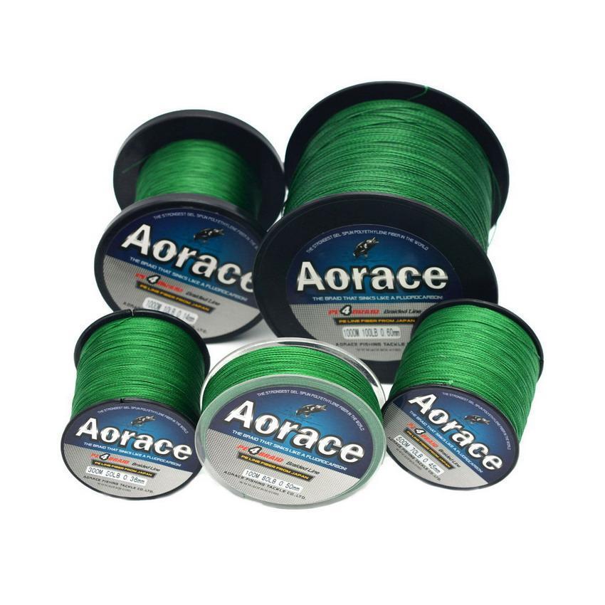 4 Strands Pe Braided Fishing Line Multifilament Wire Leader Rope Line –  Bargain Bait Box