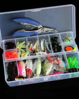 4 Styles Fishing Minnow/Popper/ Spoon Metal Soft Kit /Style/Weight-Mixed Combos & Kits-Bargain Bait Box-73PCS-Bargain Bait Box