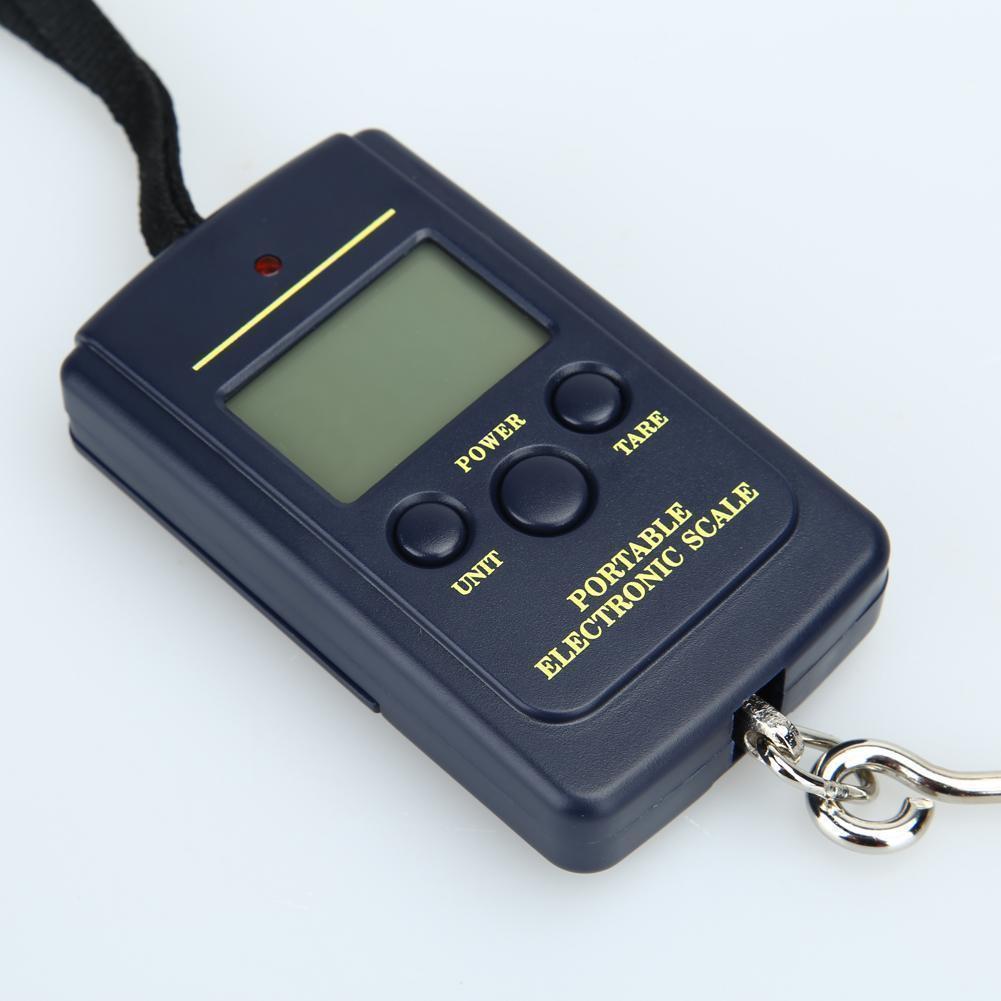 40Kg/10G Electronic Fishing Hook Scale Hanging Digital Pocket Scale With-simitter01-Bargain Bait Box
