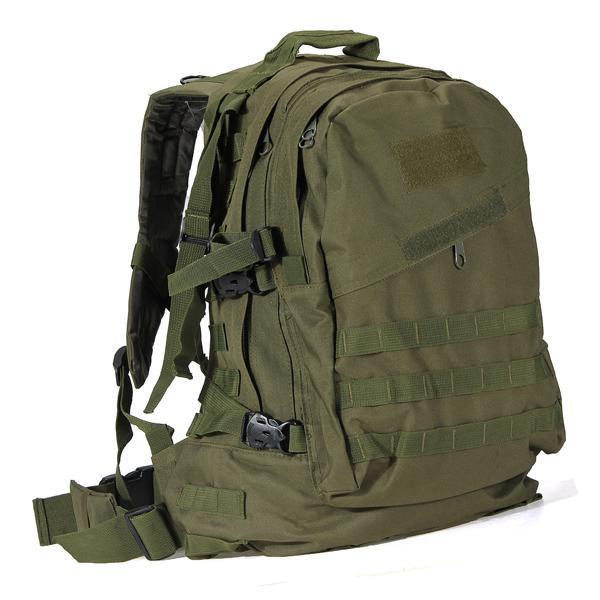 40L 3D Outdoor Sport Military Tactical Climbing Mountaineering Backpack-guangze tang&#39;s store-army green-Bargain Bait Box
