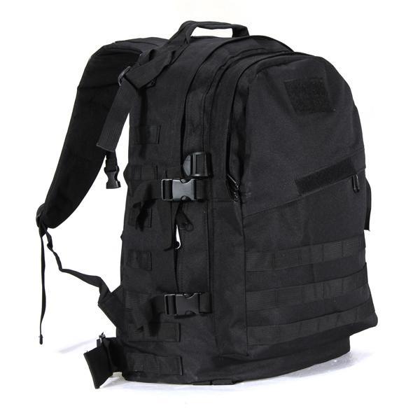 40L 3D Outdoor Sport Military Tactical Climbing Mountaineering Backpack-guangze tang&#39;s store-black-Bargain Bait Box