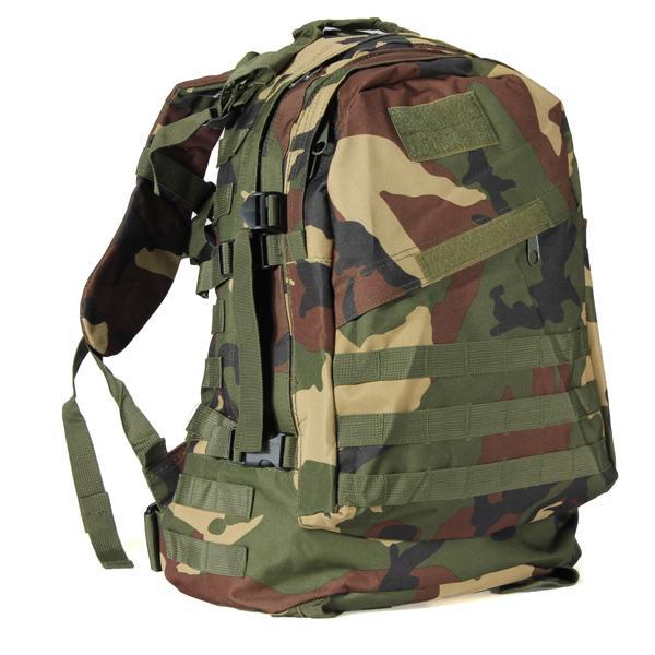 40L 3D Outdoor Sport Military Tactical Climbing Mountaineering Backpack-guangze tang&#39;s store-jungle camo-Bargain Bait Box