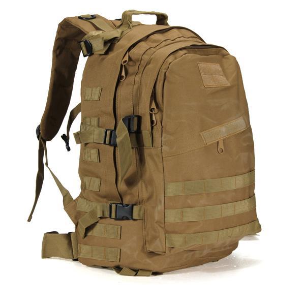 40L 3D Outdoor Sport Military Tactical Climbing Mountaineering Backpack-guangze tang&#39;s store-mud-Bargain Bait Box