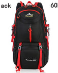 40L 50L 60L Outdoor Waterproof Bags Backpack Men Mountain Climbing Sports-Climbing Bags-ProfessionalSports Store-Black 60L-50 - 70L-Bargain Bait Box