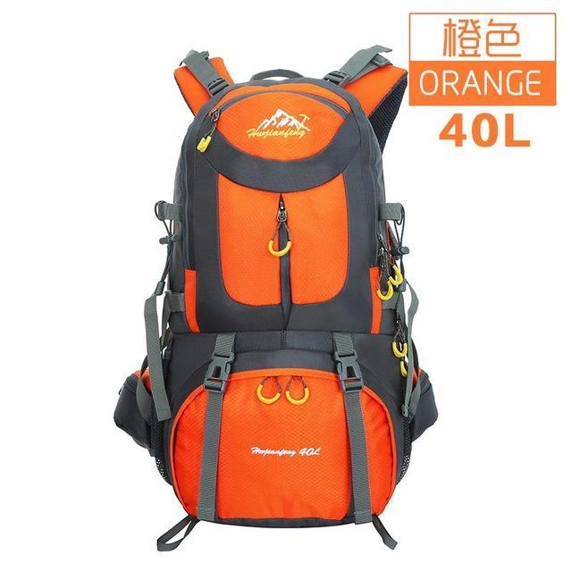 40L 50L Waterproof Hiker Wayfarer Backpack Mountain Climbing Bag Outdoor-ettosports Store-orange 40L-Bargain Bait Box