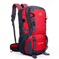 40L Camping Backpack Travel Sports Bag Large Capacity Men Rucksack Hiking-Under the Stars123-Red Color-Bargain Bait Box