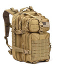 40L Military Tactical Assault Pack Backpack Army Molle Waterproof Bug Out Bag-2017 Outdoor Activity Store-Khaki-Bargain Bait Box