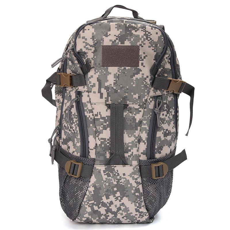 40L Military Tactical Backpack Large Capacity Camping Hiking Mountaineering-SGODDE Camping Store-CP camo-Bargain Bait Box