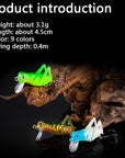 40Mm 3G Grasshopper Insects Fishing Lures Flying Wobbler Lure Hard Bait Lifelike-GuangDong Raptors Internation Sports Trade Co., Ltd-Z11-Bargain Bait Box