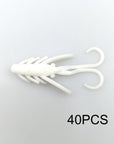 40Pcs/Lot Fishing Lure Soft 3.7Cm/0.8G Grub Artificial Trout Crankbait Panfish-Dreamer Zhou'store-color I-Bargain Bait Box