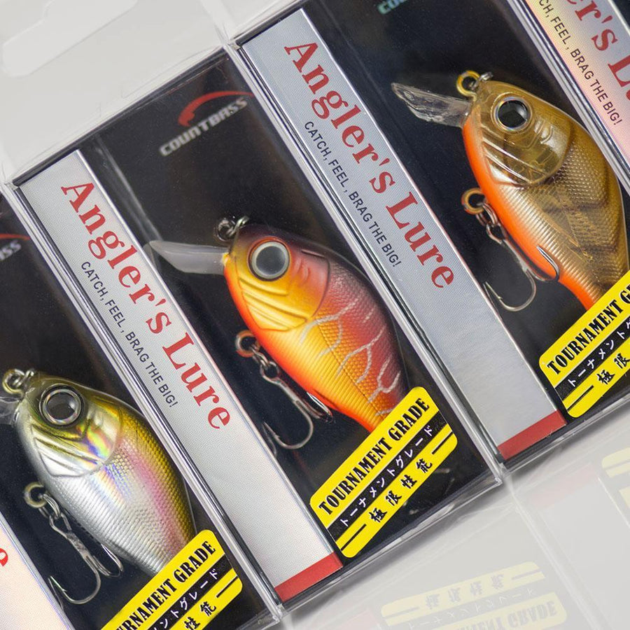 43Mm 7G Crank Bait Hard Plastic Fishing Lures, Countbass Wobbler Freshwater-countbass Official Store-Col 01-Bargain Bait Box