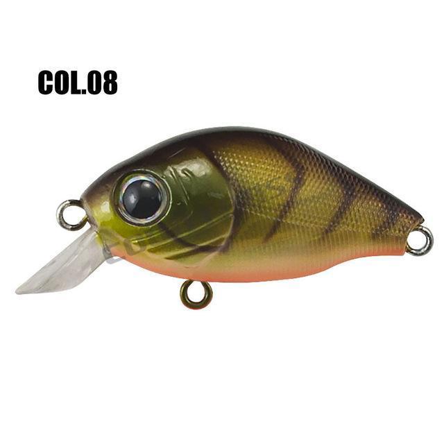 43Mm 7G Crank Bait Hard Plastic Fishing Lures, Countbass Wobbler Freshwater-countbass Official Store-Col 08-Bargain Bait Box