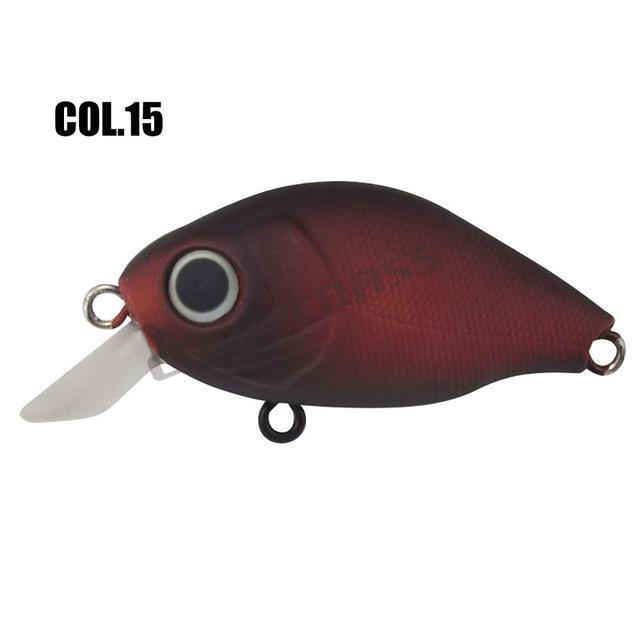 43Mm 7G Crank Bait Hard Plastic Fishing Lures, Countbass Wobbler Freshwater-countbass Official Store-Col 15-Bargain Bait Box