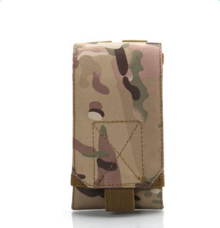 4.5-5.3 Inches Outdoor Camping Hiking Tactical Phone Bag Molle Army Camo-GOGOGO Outdoor Store-YZ0129CP-30 - 40L-Bargain Bait Box