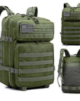 45L Man/Women Hiking Trekking Bag Military Tactical Backpack Army Waterproof-Climbing Bags-Outdoor Explorer Club Store-Army Green-China-Bargain Bait Box