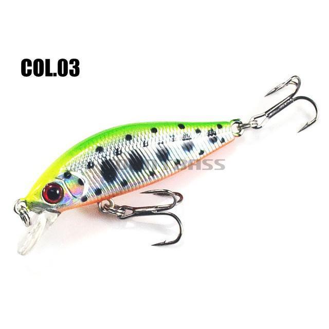 45Mm 3.1G Hard Lures, Sinking Minnow, Wobblers, Angler Lure For Fishing,-countbass Official Store-03-Bargain Bait Box