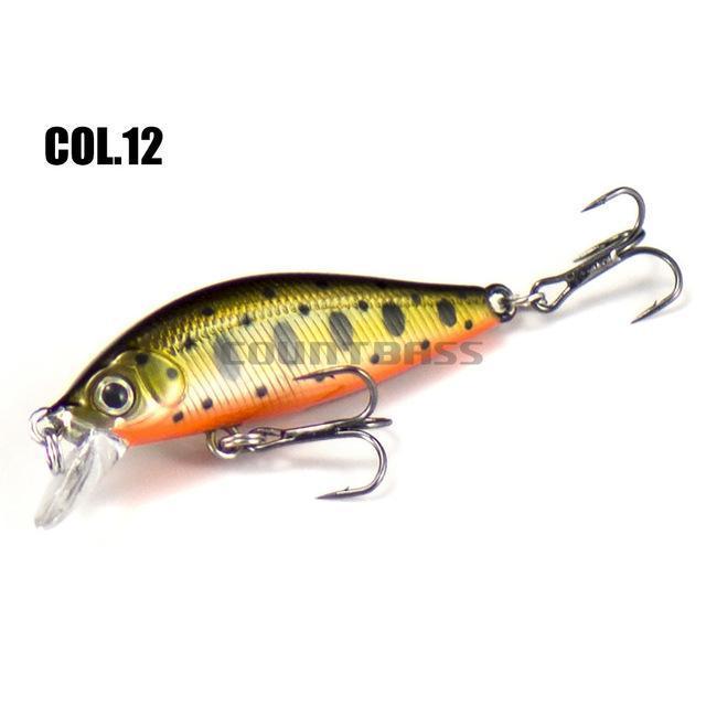 45Mm 3.1G Hard Lures, Sinking Minnow, Wobblers, Angler Lure For Fishing,-countbass Official Store-12-Bargain Bait Box
