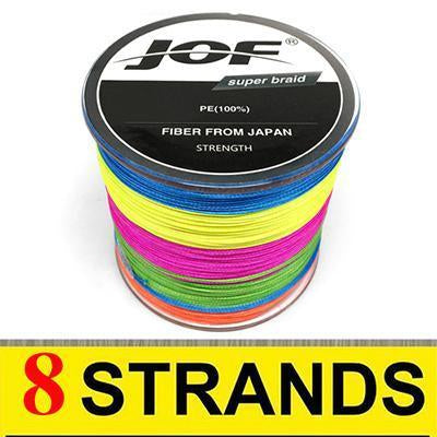 4/8 Braid 500M Pe Braided Fishing Line 4/8 Strand Super Strong Japan-liang1 Store-Multicolor-1.0-Bargain Bait Box