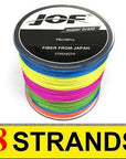 4/8 Braid 500M Pe Braided Fishing Line 4/8 Strand Super Strong Japan-liang1 Store-Multicolor-1.0-Bargain Bait Box
