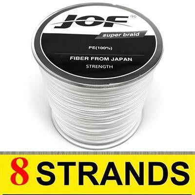 4/8 Braid 500M Pe Braided Fishing Line 4/8 Strand Super Strong Japan-liang1 Store-White5-1.0-Bargain Bait Box