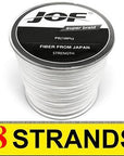 4/8 Braid 500M Pe Braided Fishing Line 4/8 Strand Super Strong Japan-liang1 Store-White5-1.0-Bargain Bait Box