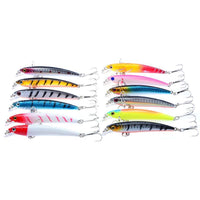 48Pcs Lot Fishing Lures Mixed 5 Model Minnow Lure Artificial Quality-Lingyue Fishing Tackle Co.,Ltd-Bargain Bait Box