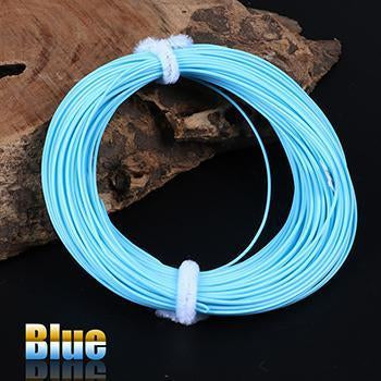 4F 5F 6F 7F 8F Floating Fly Fishing Cord 100Ft Weight Forward Fly Line 6-Fly Fishing Lines & Backing-Bargain Bait Box-Sky Blue-4.0-Bargain Bait Box