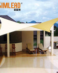 4M X 6M Rectangle Rectangle Shade Tarps Cloth Rectangular Uv Waterproof-Sunshades & Tents-Bargain Bait Box-01-Bargain Bait Box