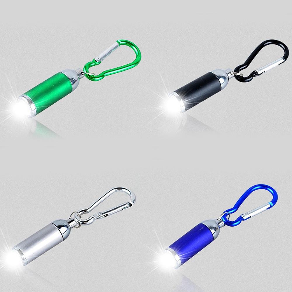 5 Cm Mini Pocket Led Aluminum Keychain Flashlight Outdoor Tools-Poerf Store-Bargain Bait Box