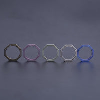 5 Colors 30Mm Titanium Tc4 Ti Key Chain Ring Edc Copper Handmade Buckle Keychain-Dreamland 123-Silver-Bargain Bait Box