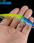 5 Colors Bend Hard Minnow Fishing Lures 7.5Cm 6.5G Wobblers Artificial Bait Bass-Lingyue Fishing Tackle Co.,Ltd-C1-Bargain Bait Box