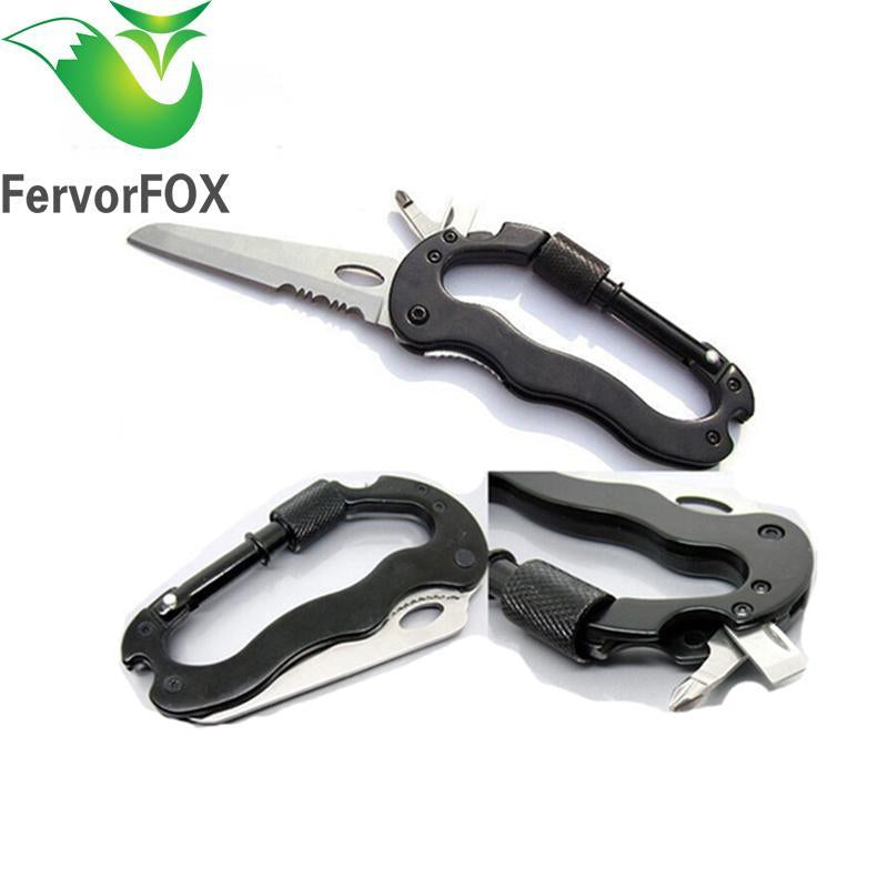 5 In 1 Outdoor Survival Multifunctional Hiking Foldable Knife Screwdriver-Infinit Import&Export Trading Co.,Ltd.-Bargain Bait Box