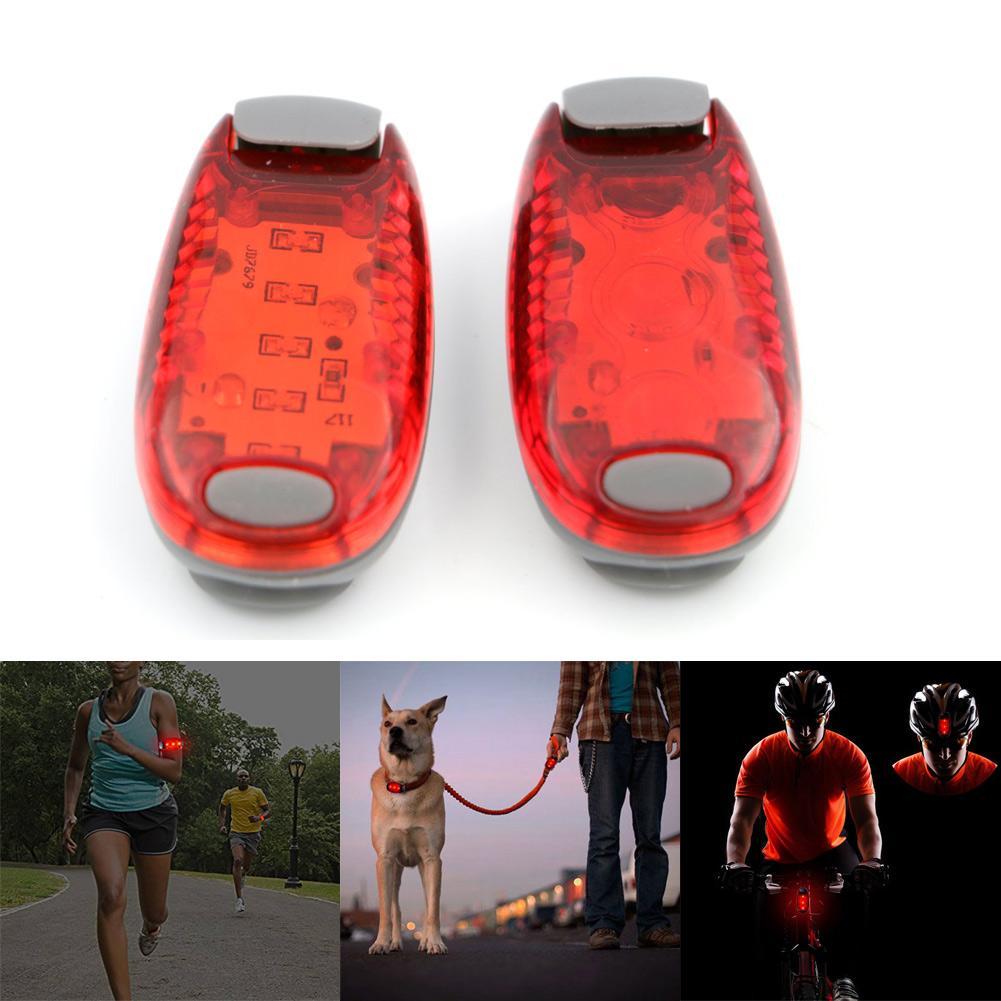 5 Led Luminous Mini Clip Light For Running Cycling Jogging Night Safety-Dreamland 123-Bargain Bait Box