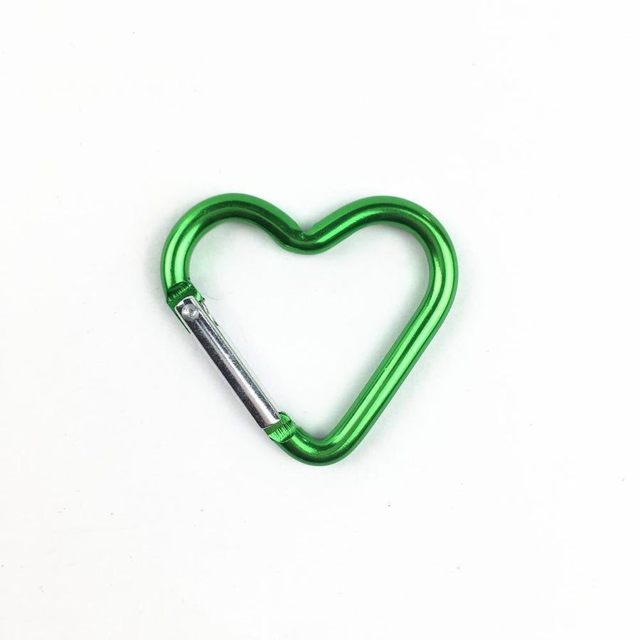 5 Pc/Lot Aluminum Alloy Heart Shaped Outdoor Survival Carabiner Hook Buckle-MoreCool Life Store-Bargain Bait Box