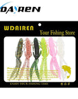 5 Pcs/Lot Fishing Lure Soft Tentacles Artificial Worm Trout Crank Bait-WDAIREN KANNI Store-A-Bargain Bait Box