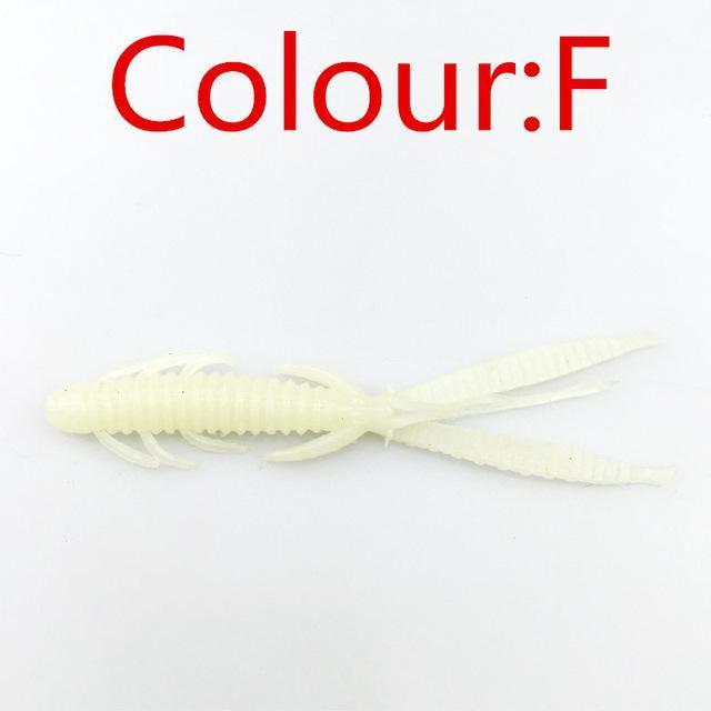 5 Pcs/Lot Fishing Lure Soft Tentacles Artificial Worm Trout Crank Bait-WDAIREN KANNI Store-F-Bargain Bait Box