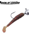 5 Pcs/Lot Jig Head Hook 1G-10G Lead Head Fishhooks Pesca Soft Worm Hooks Mix-PROLEURRE FISHING Store-A-Bargain Bait Box