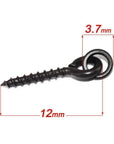 50 Carp Fishing Boilie Screw With Solid Ring Bait Tool Chod Rigs Carp Fishing-hirisi Official Store-Bargain Bait Box