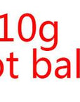 50 Pcs Lead Drop With A Line Clip-Dropshot Weights-Bargain Bait Box-10g-Bargain Bait Box