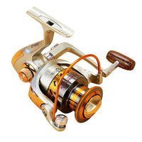 500-9000 Series Distant Wheel Metal Spinning Fishing Reel 5.5:1 12 Bearing Balls-Spinning Reels-Sports fishing products-1000 Series-Bargain Bait Box