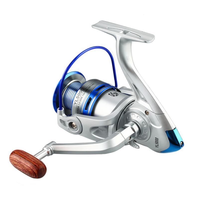 5000 Series 12 Ball Bearings 5.2:1 Fishing Reel Tackle Reel Fishing Spinning-Spinning Reels-LoveSport Store-Bargain Bait Box