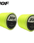 500M 2Pcs Jof 8 Strands Super Strong Pe Braided Fishing Line 15 20 30 40 50 60-HD Outdoor Equipment Store-Yellow-1.0-Bargain Bait Box