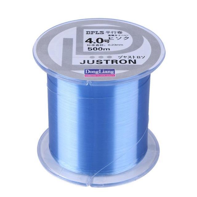 500M Fluorocarbon Resin Nano Strong Leader Line Outdoor Sea Fishing Rope Durable-Sportsknowledge Store-Blue-2.0-Bargain Bait Box