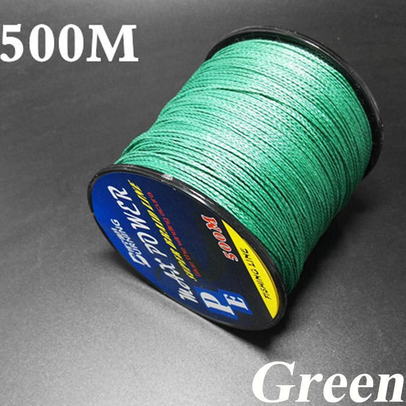 500M Germen Quality Max Power Series 4 Strands Super Strong Japan-ACEXPNM Angler & Cyclist's Store-Yellow-0.4-Bargain Bait Box
