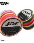 500M Jof Brand 100% Pe Material Multifilament Pe Braided Fishing Line Super-HD Outdoor Equipment Store-1.0-Bargain Bait Box